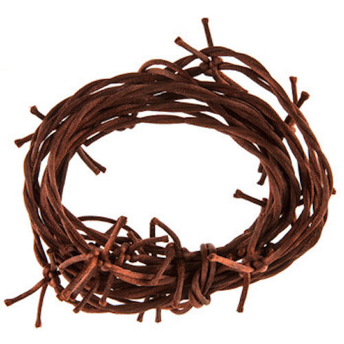 Fake rusted rusty barbed - 3.7m,
