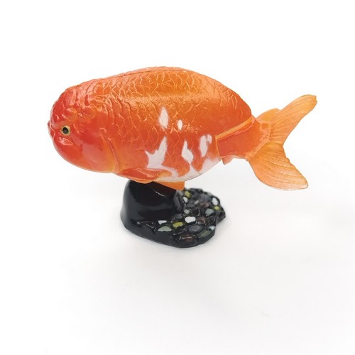 Ranchu goldfish kaiyodo choco - goldfish,