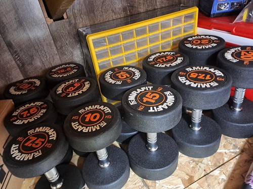 Mirafit dumbbells 20kg - dumbbells,