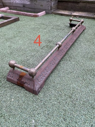 Antique cast iron - and, brass