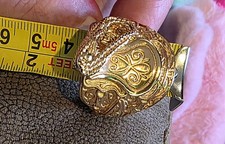 Saddle Ring 49grams No Tarnish Huge Bling Z+5 Ring