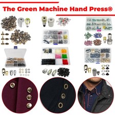 Magnetic Clasps Snap Fasteners Press Studs with Green Machine Dies Set Cards