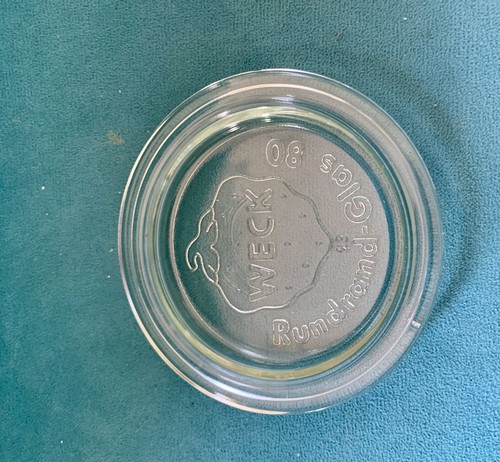 Weck rundrand glass - weck, lid