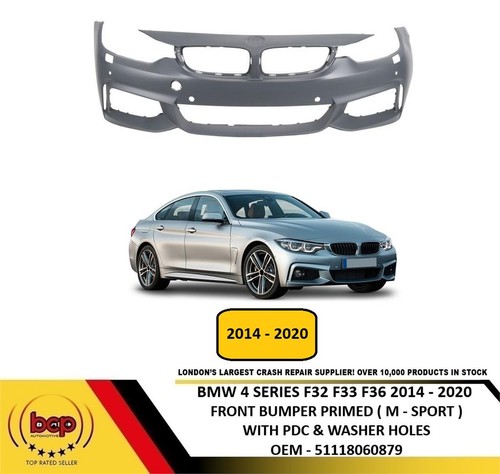 Bmw series front bumper - bmw, 4