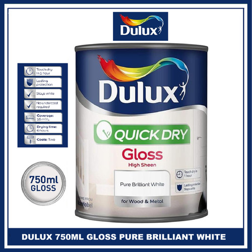 Dulux quick dry - dry, gloss