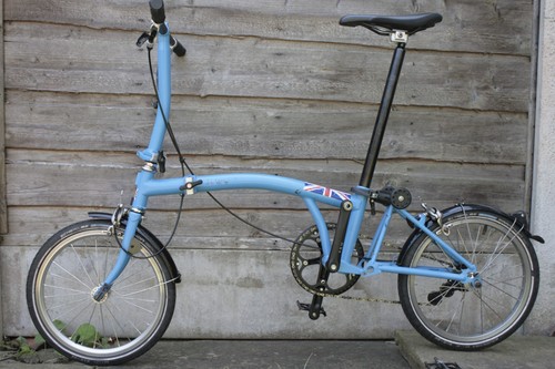 Brompton blue black union - blue, /