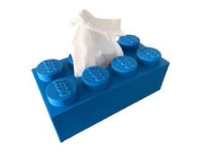 Plastic Lego Brick Tissue Box Cover – Fun and Creative Tissue Holder for Home