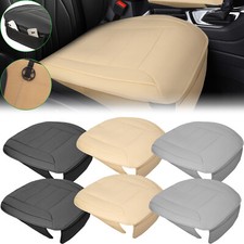 PU Leather Car Seat Covers Cushion Auto Front Seat Bottom Protector Breathable