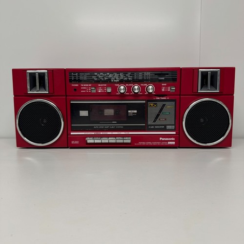 Panasonic c37l red boombox - panasonic,