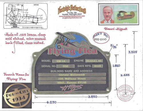 Flying flea 1930s deep - flying,