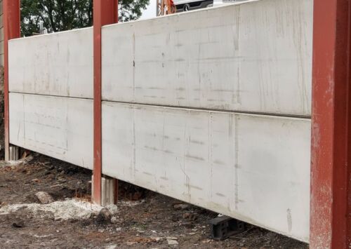 Concrete panels 4570 1000 x - x,