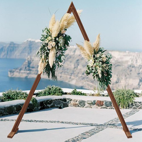 Triangle wooden arch - wooden,