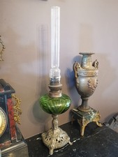 French Antique Oil Lamp