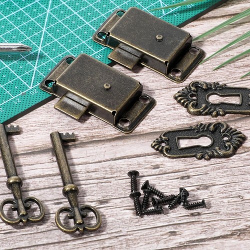 With keys and screws - keys,