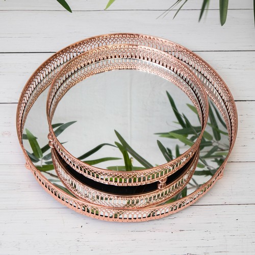 Copper rose gold mirror - copper,