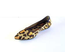 ROTHY'S The Point Big Cat Flat Single Right Shoe Only Sz 8.5 Leopard Replacement