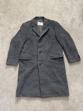 Aquascutum Wool Overcoat Grey