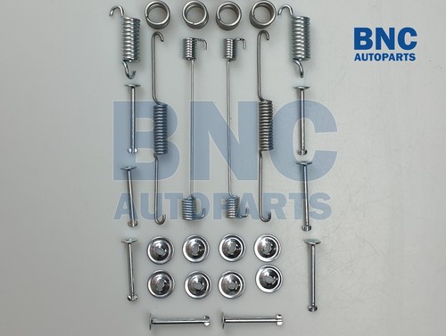 Rear brake shoe - rear, fitting