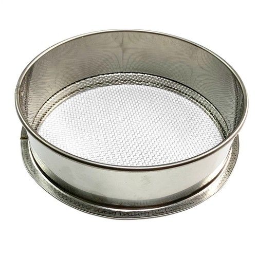 Round mental garden sieve - round,