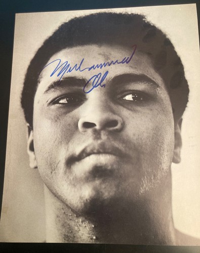 Muhammad ali hand signed - muhammad, **hand-signed