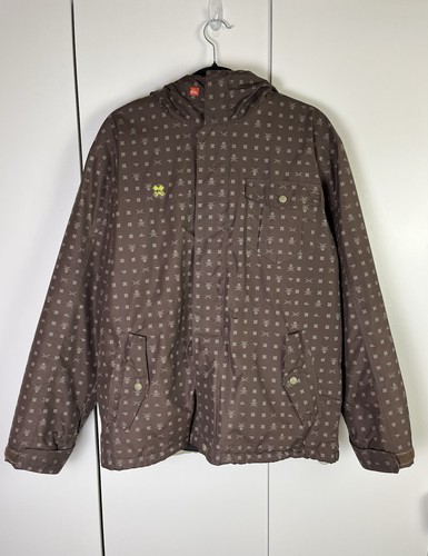 Vintage y2k brown skull cross - skull,