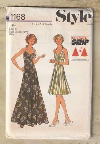 Style pattern 1168 cut - 1168, –