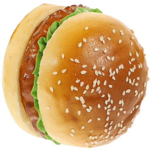 Realistic artificial burger - artificial,