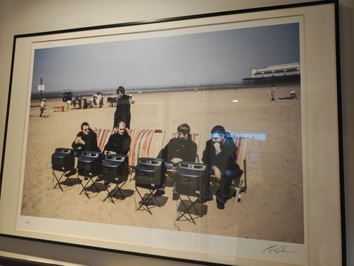 Oasis print signed by - signed,