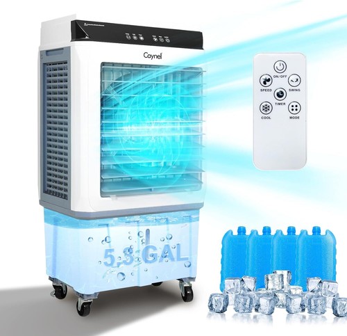Evaporative swamp cooler - swamp, w/