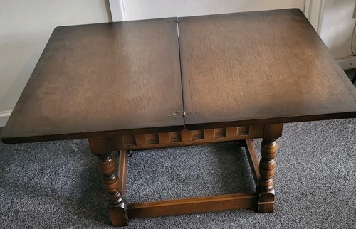 Antique oak twist drop - drop, leaf