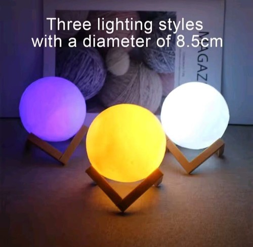 Led moon lamp galaxy night - led,