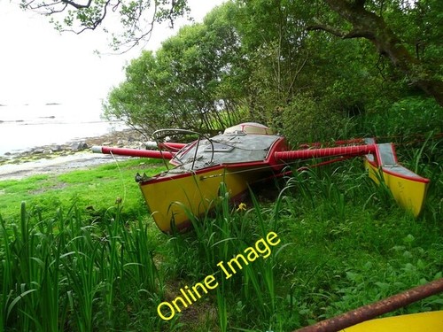 Photo 6x4 wrecked trimaran - photo, by