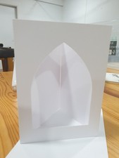 Arch Aperture Tri Fold Card