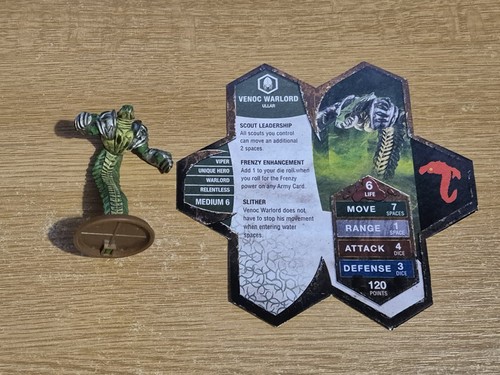 Venoc warlord heroscape - heroscape, with