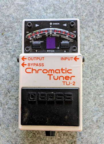 Boss tu2 chromatic tuner - boss,