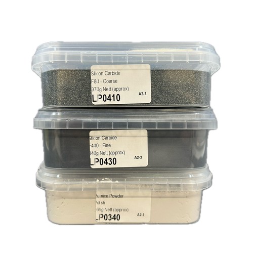 Lapidary grit pack - lapidary, stone