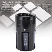 Coin Sorter Counter Holder Easy Operating Compact Size Coin Sort Machine High