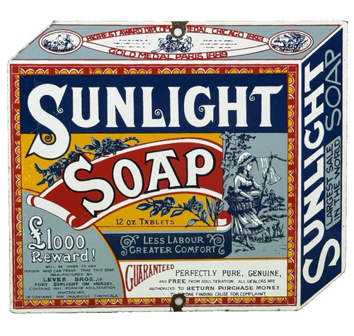 Vintage sunlight soap - vintage,