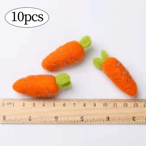 10pcs carrot ornament diy - ornament,