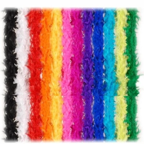 Feather boa assorted - boa, colours