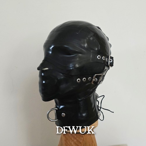 Latex corset sensory mask - corset,