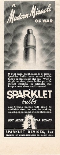 Sparklet bulbs wwii vintage - bulbs, ad