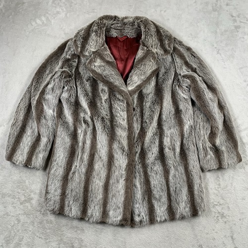 Vintage fur coat - vintage,