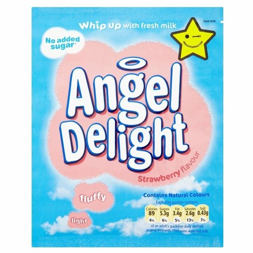 Angel delight added - no, sugar