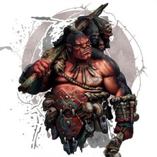 1/10 Resin Orc Hunter Figure