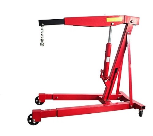 Folding hydraulic engine - hydraulic, crane