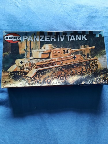 Airfix panzer tank plastic - airfix,