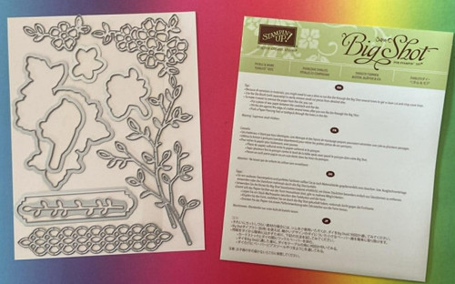 Stampin big shot petals - stampin',