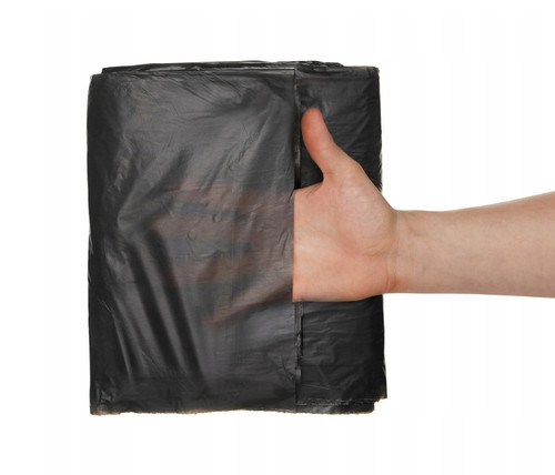 Black dust sheet - black, 5m