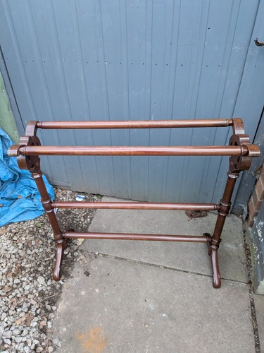 Victorian mahogany three bar - mahogany,